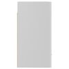 801265 vidaXL Hanging Cabinet High Gloss White 50x31x60 cm Chipboard