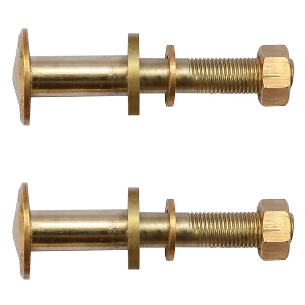 vidaXL Запасні Коліщата для Шезлонгу 2 шт Масив Тикового Дерева