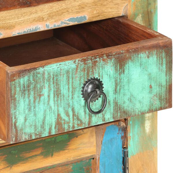 vidaXL Сервант 70x35x65 см Масив відновленої деревини