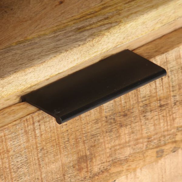 vidaXL Приліжкова тумбочка 40x30x50 см Необроблений масив дерева манго