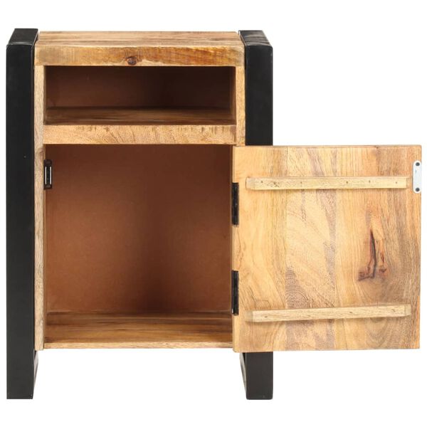 321567 vidaXL Bedside Cabinet 40x35x55 cm Solid Mango Wood