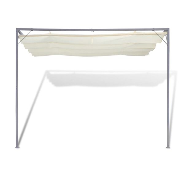 vidaXL Навіс Пристінна Альтанка Сонцезахисний Тент для Саду та Патіо