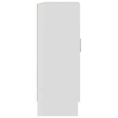 vidaXL Книжкова шафа Білий 82,5x30,5x80 см ДСП
