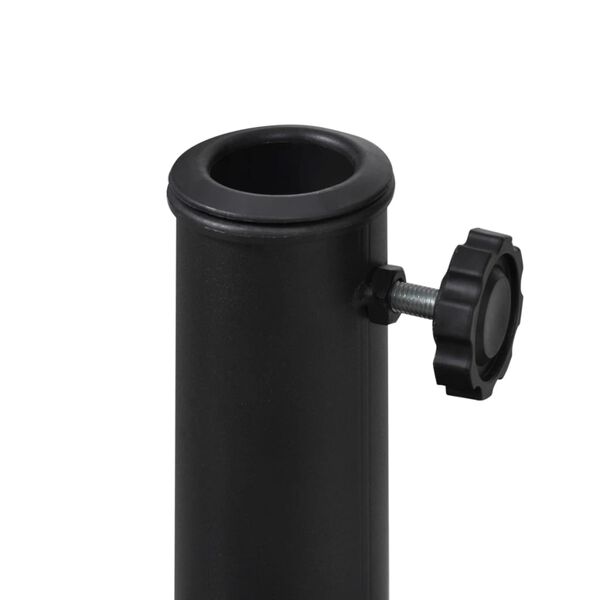 vidaXL Кругла Підставка для Парасолі Каучук