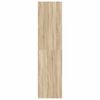 800228 vidaXL Wardrobe Sonoma Oak 100x50x200 cm Chipboard