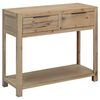 vidaXL Консольний стіл 82x33x73 см Масив акації