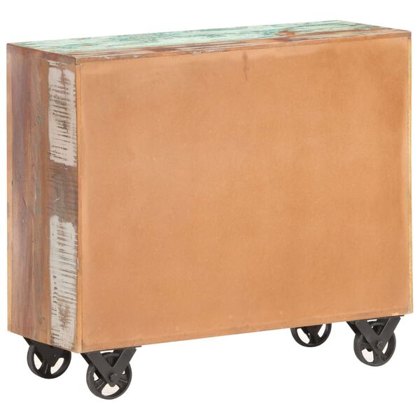 vidaXL Сервант 80x30x70 см Масив Відновленої Деревини