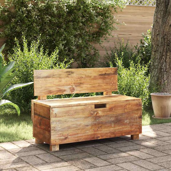 vidaXL Лавка 86x40x60 см Масив відновленої деревини