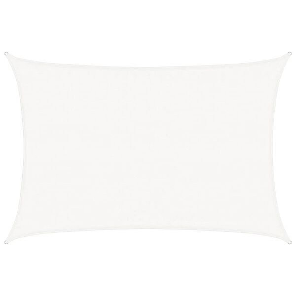 vidaXL Сонцезахисний Навіс Білий 3,5x4,5 м ПВЩ 160 г/м²