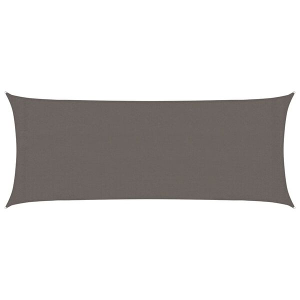 vidaXL Сонцезахисний Навіс Антрацит 2x4,5 м ПВЩ 160 г/м²