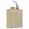 800714 vidaXL Sideboard Sonoma Oak 60x30x75 cm Chipboard