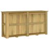 vidaXL Піднесена Клумба 196x50x100 см Просочена Соснова Деревина