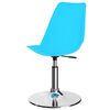 vidaXL Поворотні обідні стільці 2 шт Синій Штучна шкіра