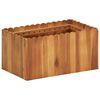 vidaXL Садова Піднесена Клумба 50x30x25 см Масив Акації