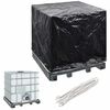vidaXL Накидка для контейнера IBC 8 люверсів 116x100x120 см