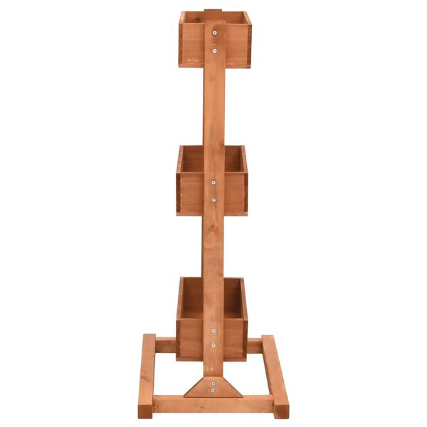 vidaXL Ящик для рослин 52x30x78 см Ялина