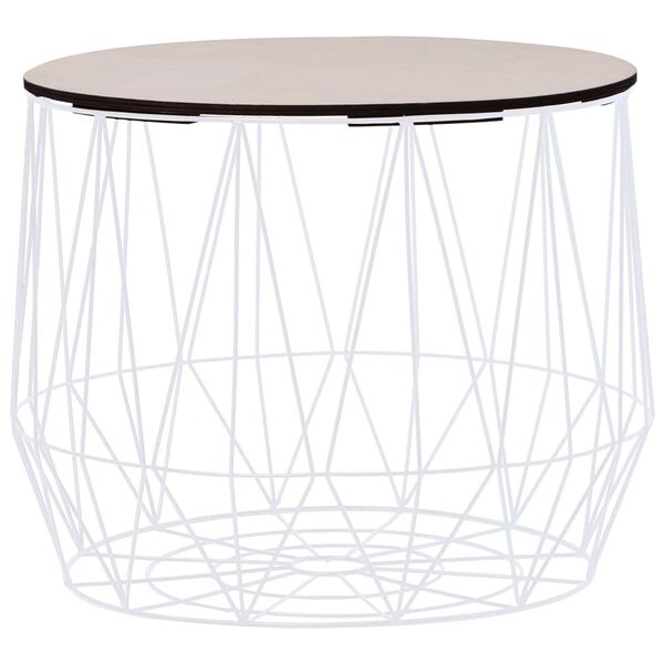 vidaXL Журнальні столики 2 шт Білий