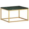 vidaXL Журнальний столик Зелений 60x60x35 см Натуральний камінь