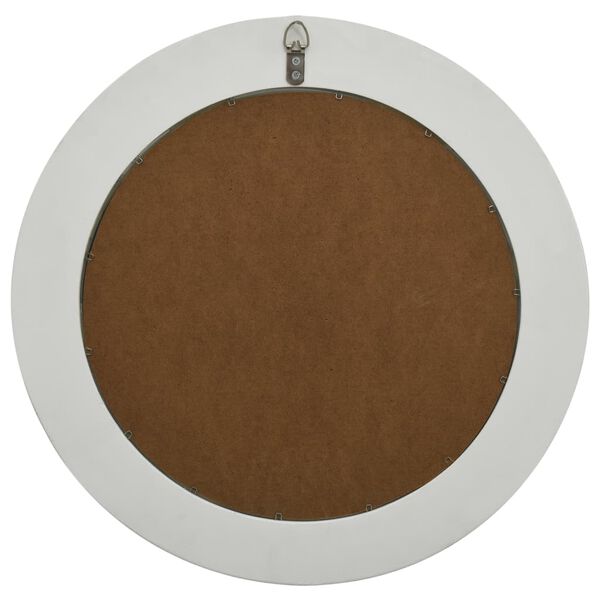 vidaXL Настінне Дзеркало в Cтилі Бароко Білий 50 см