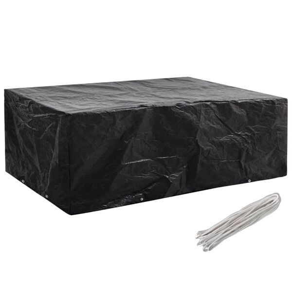 vidaXL Накидка для Садових Меблів 8 Люверсів 242x162x100 см