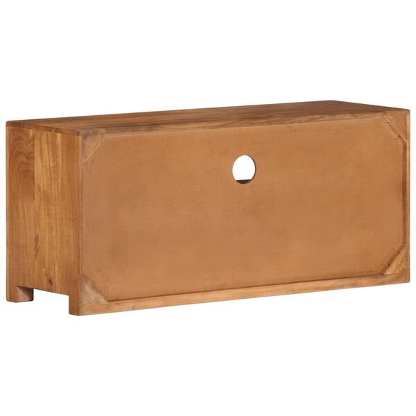 vidaXL Тумба під телевізор 90x30x40 см Масив акації