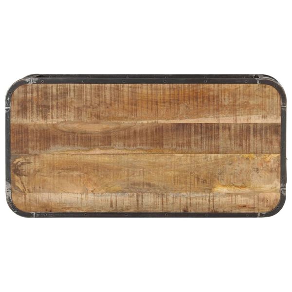 vidaXL Журнальний столик 100х50х35 см Масив дерева манго