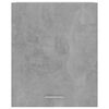 801264 vidaXL Hanging Cabinet Concrete Grey 50x31x60 cm Chipboard