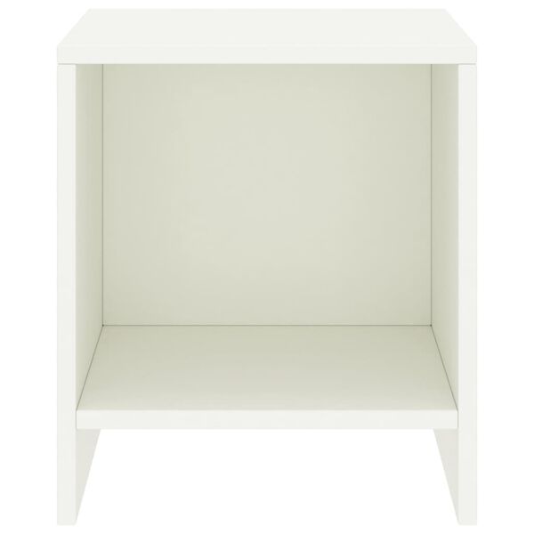 vidaXL Приліжкові Тумбочки 2 шт Білий 35x30x40 см Масив Сосни