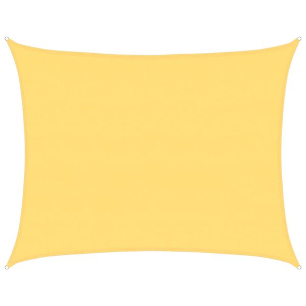 vidaXL Сонцезахисний Навіс Бежевий 6x8 м ПВЩ 160 г/м&sup2;