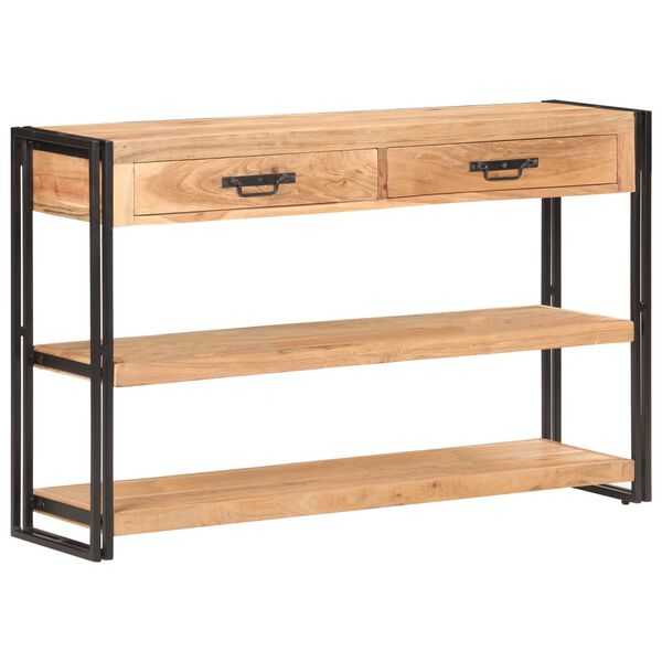 vidaXL Сервант 120x30x75 см Масив Акації