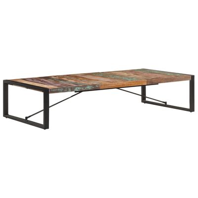 vidaXL Журнальний столик 180x90x40 см Масив відновленої деревини