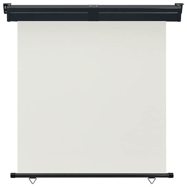 vidaXL Бічний балконний тент Кремовий 160x250 см