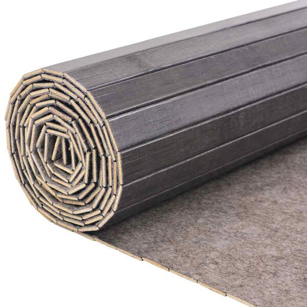 vidaXL Кімнатна Перегородка Сірий 250х165 см Бамбук