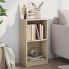 vidaXL Книжкова Полиця Дуб Сонома 40x24x75 см ДСП