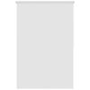 vidaXL Рулонна Шторка для Душу Білий 140х240 см