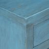 vidaXL Приліжкова Тумбочка Синій 40x30x50 см Масив Дерева Манго
