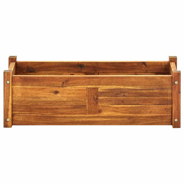 41771 vidaXL Garden Raised Bed Acacia Wood 76x27,6x25 cm