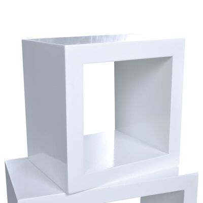 vidaXL Кубічні полиці в комплекті 3 шт Білий