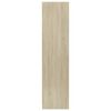 800237 vidaXL Wardrobe Sonoma Oak 50x50x200 cm Chipboard