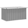 vidaXL Садовий Ящик для Зберігання Сірий 129x67x65 см