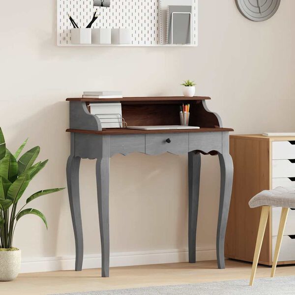 vidaXL Письмовий стіл 80x40x92 см Масив відновленої деревини