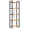 vidaXL 5-Рівнева Книжкова Шафа 60x30x180 см Масив Акації