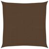vidaXL Сонцезахисний Навіс Коричневий 3,6x3,6 м ПВЩ 160 г/м²