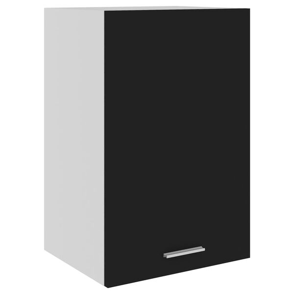 801253 vidaXL Hanging Cabinet Black 39,5x31x60 cm Chipboard
