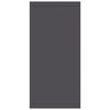 800686 vidaXL Sideboard Grey 88x30x65 cm Chipboard