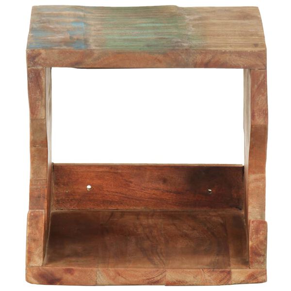 vidaXL Настінне кріплення для велосипеда 35x25x25см Відновлена деревина