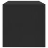 vidaXL Тумба під Телевізор Чорний 120x40x40 см ДСП