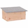 vidaXL Будиночок для Їжаків 45x33x22 см Дерево