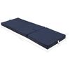 vidaXL Потрійний матрац Синій 190х70х9 см Піноматеріал