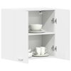 801268 vidaXL Hanging Cabinet White 60x31x60 cm Chipboard